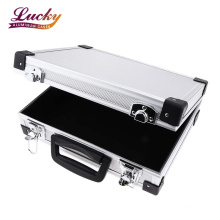 Aluminum Hairdressing Salon Lock Box Hair Stylists Tool Storage Carrying Case